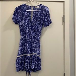 Faithful the brand cobalt mini dress